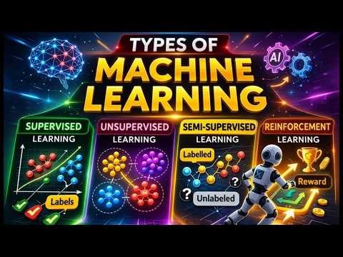 Types of Machine Learning Explained !!!