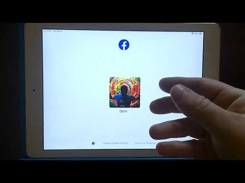 How to Log Out of Facebook app & Messenger on Apple iPad & Android tablets