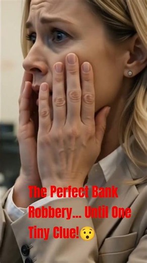 The Perfect Bank Robbery... Until One Tiny Clue!😯#shorts#shortvideo #shortsfeed #usashorts #usa