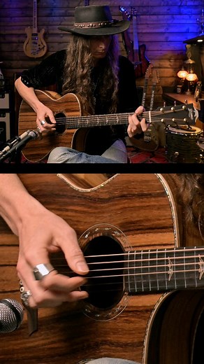 82K views · 2.1K reactions | “Midnight Groove” by Justin Johnson ⚫️ TUNING: Standard Tuning Down a Half-Step ⚫️ GUITAR: Bromo BAR4GCE ⚫️ BROMO WEBSITE: https://www.bromoguitars.com/ ⚫️ This performance is based on one of the original songs I teach in the Backporch Blues Bootcamp — a new lesson series on https://www.JustinJohnsonGuitar.com, designed to build your solo fingerpicking blues repertoire from the ground up | Justin Johnson | Facebook