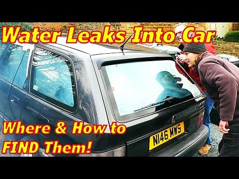 WATER LEAKS INTO CAR // The MOST Likely Causes