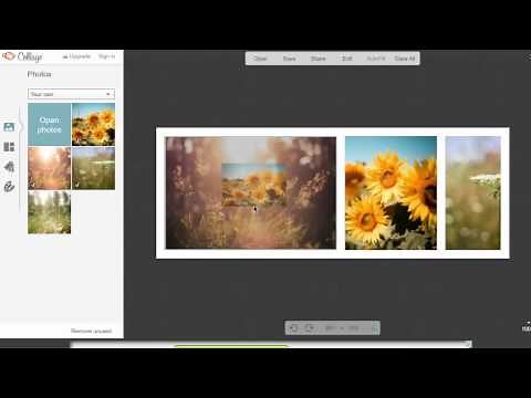 Using PicMonkey as a free collage maker for Facebook cover images