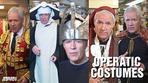 Producer Note: Alex always lit up at the opportunity to play dress-up. The folks at the Met Opera are fortunate they got any of their costumes back. Here are the clues from OPERATIC COSTUMES. The Metropolitan Opera | Jeopardy!