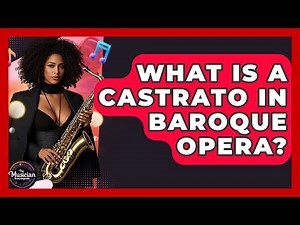 What Is A Castrato In Baroque Opera? - The Musician Encyclopedia
