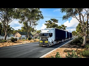 Project Straylia Map Mod - American Truck Simulator 1.41