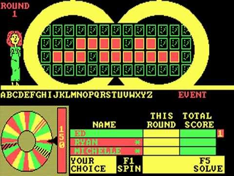 Wheel of Fortune - PC Game 1987