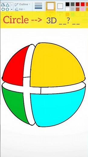 ms paint drawing easy steps by step