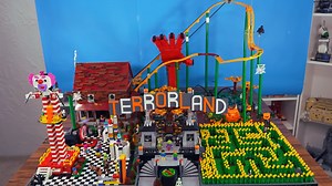 Crafting a Spooky LEGO House with LEGO Characters Step by Step