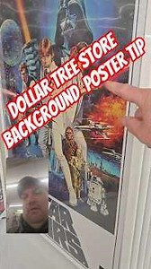 Dollar Tree store poster tip for movie fans #movie #film #poster #dollartree #shorts