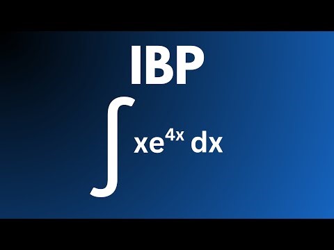 How to Integrate xe^(4x) Using Integration by Parts (Step by Step)
