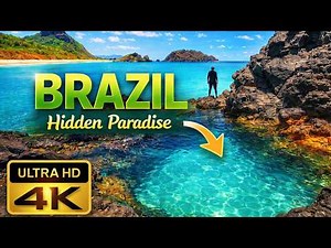 Brazil Paradise Revealed in 4K | Breathtaking Drone Views of Nature's Masterpiece