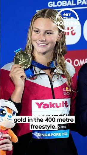 Summer McIntosh Wins 2nd Gold at Worlds | Your Morning
