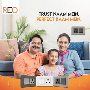 Presenting a range of safe and secure switches with soft action and durable FR grade material with front loading removable design that brightens up every wall of your home. For more information, visit our website: https://havells.com/reo/switches.html?brand=3772 #Switches #Reo | Havells