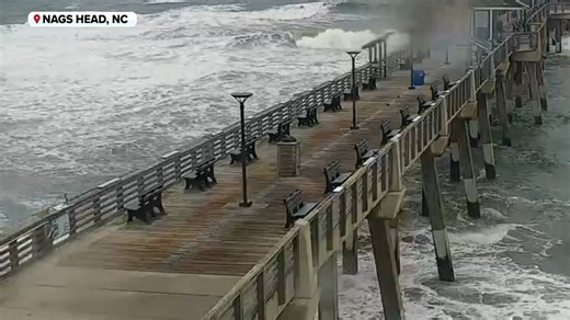 Rough waves and dark skies have plagued many coastal areas along the U.S. East Coast this week, as we continue to monitor the nasty weather conditions. #usa #eastcoast #waves #ocean #beaches #SevereWx #FoxWeather | FOX Weather
