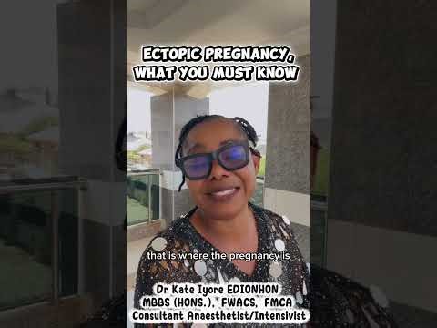 Ectopic pregnancy #healtheducation #ectopicpregnancy #ectopicpregnancyawareness #viralvideo #fyp