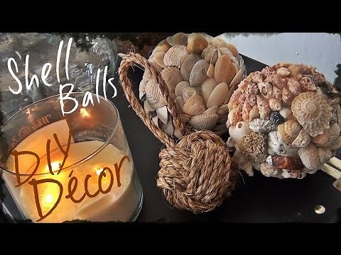 DIY Décor ♥ Shell Ball