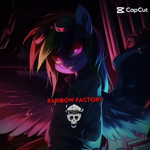 Rainbow Factory edit😈🌈 #mlp #mylitlepony #rainbowdash #hasbro #edit