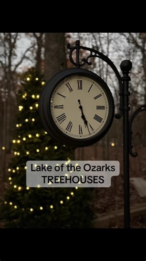 Winter dates are filling fast—escape to the lake and book one of our cozy treehouses at Lake of the Ozarks. #lakeoftheozarks #missouri #midwest #treehouse #loto
