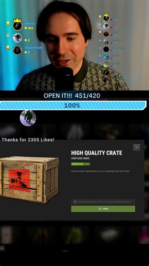 OPEN THE CRATE #RUST #rustskins #crateopening