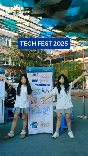 Tech Fest 2025 tại Edison Schools có gì!? 💢 Công nghệ thực tế ảo VR 💢 Điều khiển robot vượt chướng ngại vật 💢 Lập trình robot đơn giản bằng công cụ hỗ trợ AI 💢 Và rất nhiều các booth trải nghiệm hấp dẫn khác Hãy để các Editeens đưa bạn khám phá một vòng Tech Fest tại Edison Schools với những booth trải nghiệm cực hấp dẫn nhé! 👇 #edisonschools #edisonschoolsecopark | Edison Schools