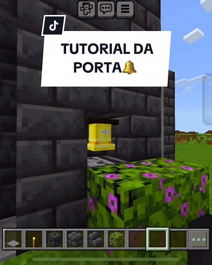 Como Fazer uma Porta Automática no Minecraft