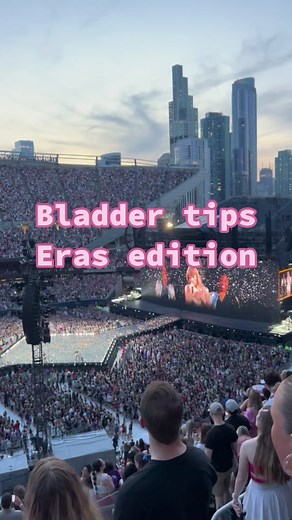 🎶🎸Its concert season! . Which means lots of dancing, singing, and drinks …. . …And long bathroom lines . Try this bladder tip to make it through that line without holding your crotch or doing the potty dance . 1️⃣go on your tippy toes 5x 2️⃣ do 5 kegels . . Your bladder will calm down, and you can get back to Taylor… leak free 😉 . . . Remember this the next time you have to wait in a long bathroom line! . Folllow for more bladder tips! .#erastourtip #erastourtaylorswift #pelvichealth #kegels 