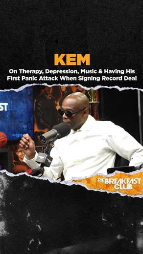 11K views · 153 reactions | Kem opens up about discovering he was living with undiagnosed depression and how it all came to a head with a panic attack the day he signed his first record deal. Watch the powerful conversation now | Breakfast Club | Facebook