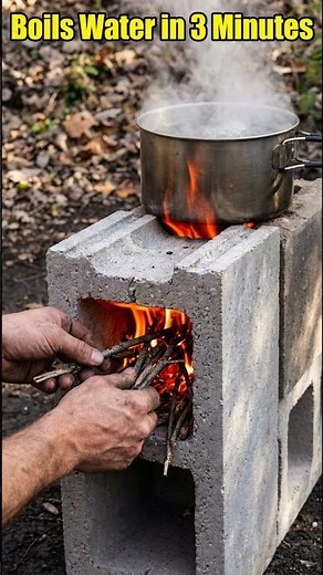 How to Build a Rocket Stove for $10