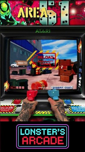 The 90s arcade game that tricked us all 👽 #Area51 #retroarcades #90sArcade