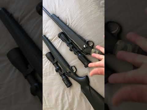 Tikka T3 battue & Browning X-bolt