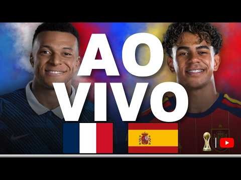 FRANÇA X ESPANHA PRÉ JOGO | COPA DO MUNDO 2026 | MBAPPE E YAMAL | JOGO AO VIVO NA CazéTV AO VIVO