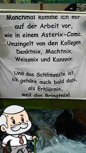 Willkommen im gallischen Dorf der Arbeit! 😂 Gallier unter sich! #lachen #lustig