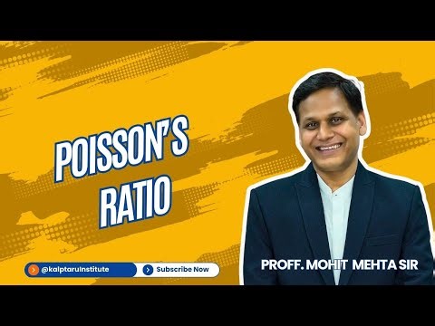 Poisson’s Ratio Explained | Why Do Materials Shrink When Stretched? 🔍⚙️