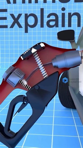 🤔Ever wondered how fuel pump⛽️ auto cuts off when the tank is full? 😱 3D Animation #shorts #fuelpump #reels #zackdfilms #3dexplainer technology 👉 Follow/Subscribe @anim3dexplainedhindi for more similar science and facts videos - 3D Animation explainer videos | Anim3D Explained Hindi