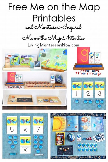 Free Me on the Map Printables and Montessori-Inspired Me on the Map Activities - Living Montessori Now
