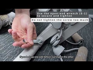 Pro Max Unboxing & Assembly | Step 1: Foot Tubes Assembly