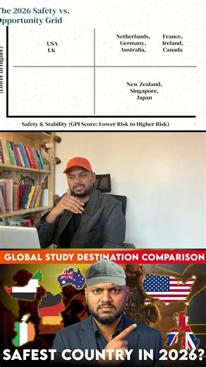 Safety and stability vs education and job opportunities