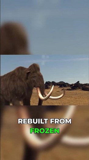 We can actually bring them back 😳 Extinction is not permanent! #extinction #biology #shorts