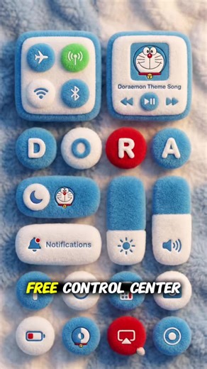 Customize your Control Center to match your style — cute, classy, or premium.