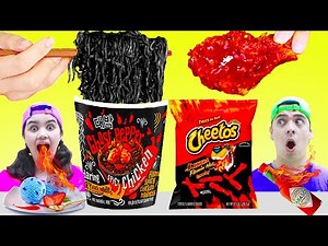 Eating Only Spicy Cheetos and Fried Chicken for 24 Hours