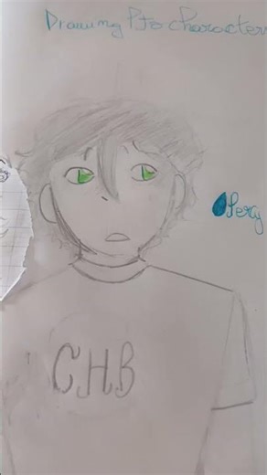 drawing percy jackson characters based on their description #percyjackson #percyjacksonfanart #fyp