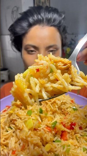 Street Style Chicken Fried Rice in 60 Seconds Better Than Restaurant? | Desi Chinese Recipe
