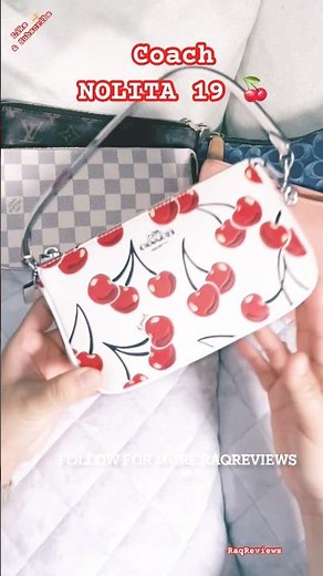 Coach NOLITA 19 🍒 Unboxing | RaqReviews