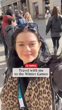 Travel with a reporter to the Winter Games