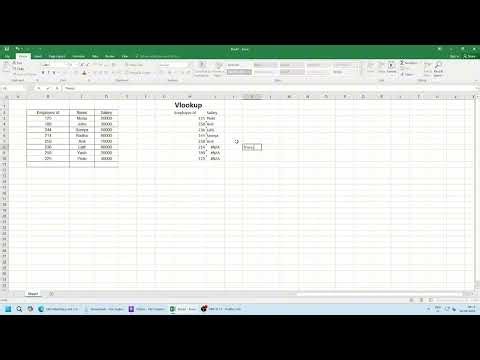 vlookup formula #Excel #exceltutorial #exceltipsexcelbeginners