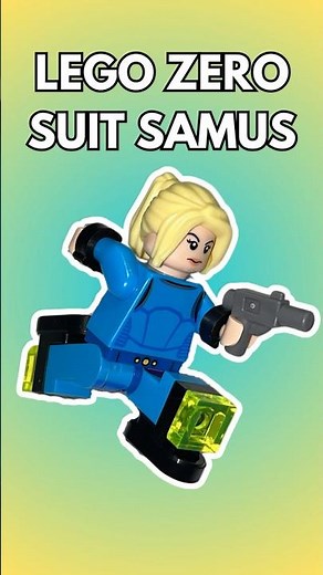 Building ZERO SUIT SAMUS in LEGO!