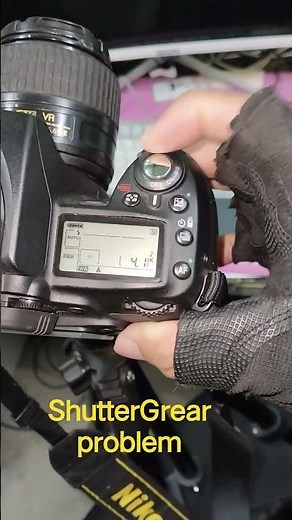Nikon d90 Error ShutterGear Problem