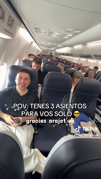 3 Asientos de Salida de Emergencia para Ti Solo con Arajet