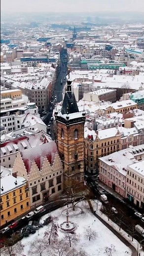 Prague in Snow – A Living Fairytale ✨