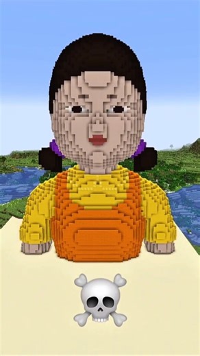 Minecraft Squid Game Build Battle - Noob vs Pro vs Hacker vs God #shorts #minecraft